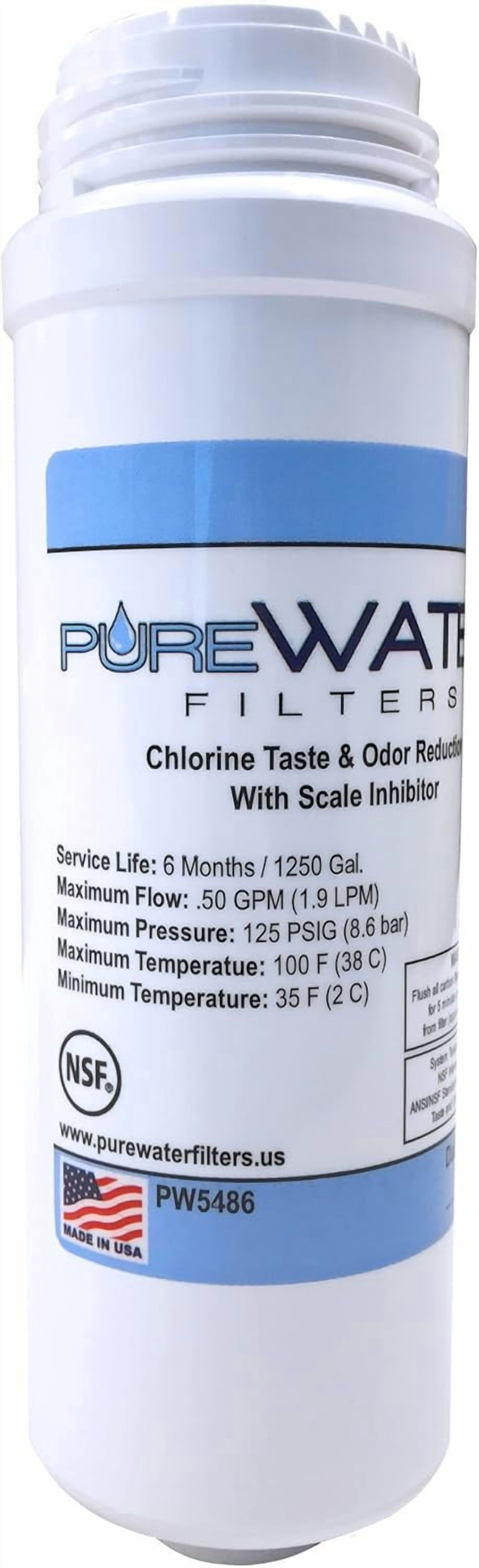 PureWater Filters Replacement Water Filter Cartridge for Keurig Commercial Brewers, Model KQ8 PW5486