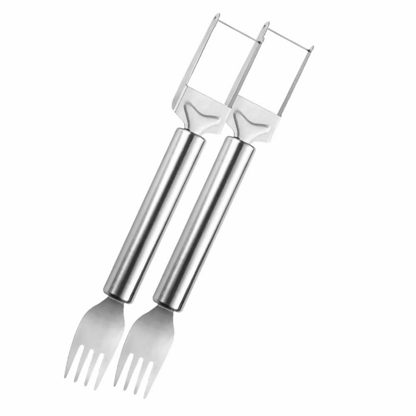 KQJDYXW Two in One Stainless Steel Fruit Cutter Watermelon Cutter 2024