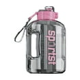 thumbnail image 1 of KQJQS 1 Gallon Water Bottle with Flip-Top Lid, Leak-Proof, 1 of 5