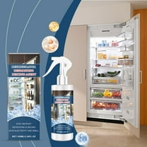 KQJQS 100ml Anti-Icing Defrosting Agent for Refrigerator and Freezer – Fast Ice Melting Spray, Safe Food-Grade Formula, Easy-to-Use Frost Remover for Household & Car Freezers