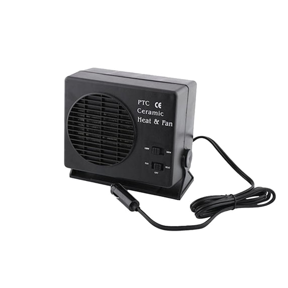 KQJQS 12V 150W/300W High-Power Ceramic Car Heater - Portable Compact Air Heater for Vehicles, Fast Heating & Defrosting