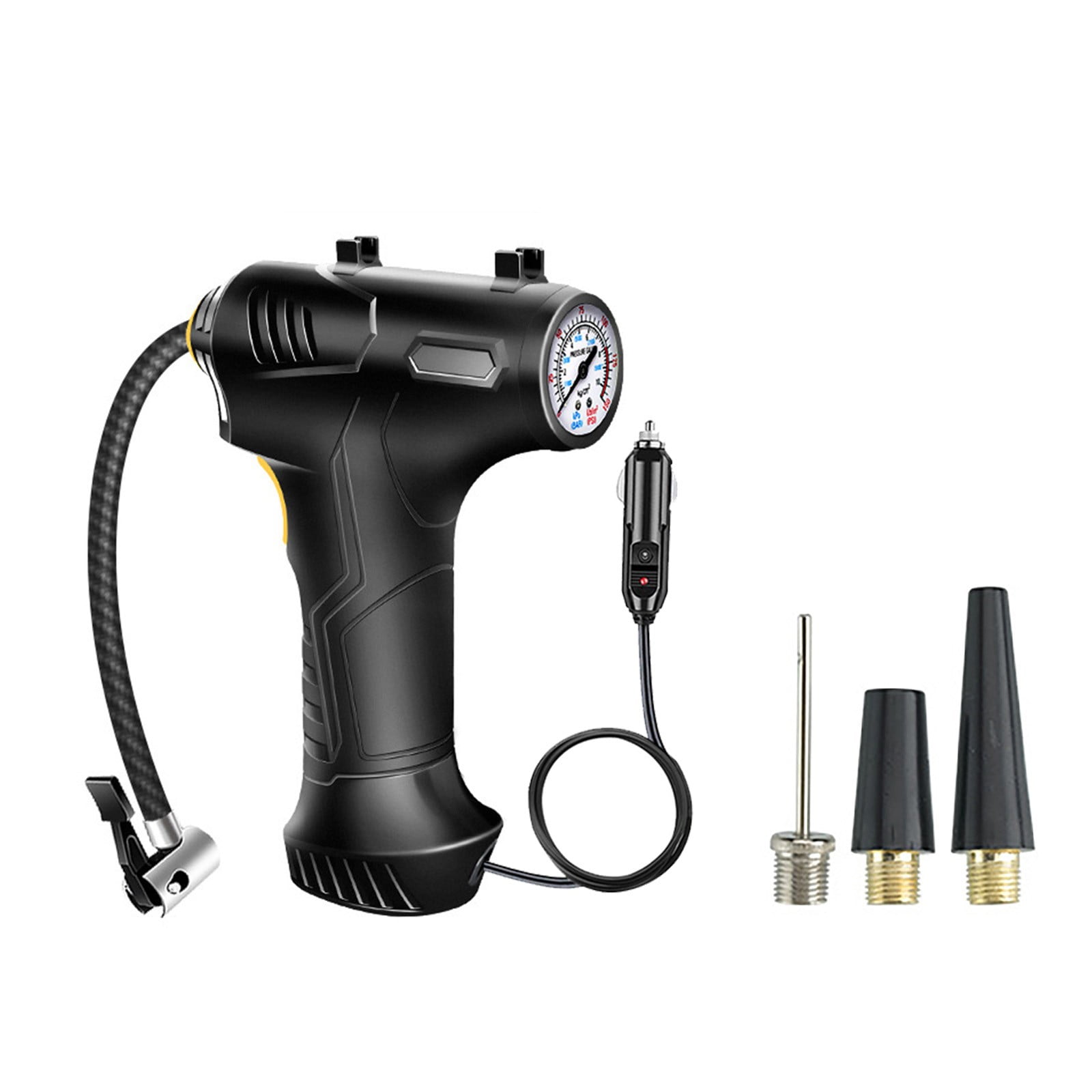 KQJQS 150PSI Tire Inflator Portable Air Compressor Air Pump For Car Tires 12V Auto Tire Pump