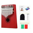 thumbnail image 1 of KQJQS 17-Key Kalimba Thumb Piano, Portable Instrument with Steel Keys - Perfect Musical Gift for Piano Enthusiasts, 1 of 2