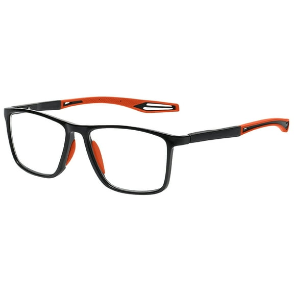 KQJQS 200 Degree Men's Sports Ultra-Light Anti-Blue Light Reading Glasses