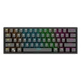 thumbnail image 1 of KQJQS 61 Keys RGB Backlit 60% Wired Gaming Keyboard, Ergonomic Waterproof Mini Compact 60 Percent Mechanical Feeling Keyboard, for PC Mac PS4 Xbox Gamer, Typist, Travel, 1 of 7