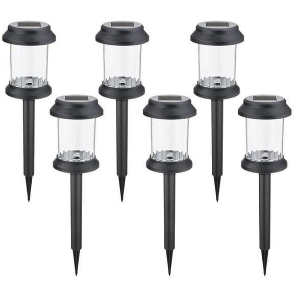 KQJQS 6PCS Super Bright Solar Lights Outdoor , Dusk To Dawning Up To 12 Hrs Solar Powered Outdoor Pathways Garden Lights Auto On/Off,LED Landscapes