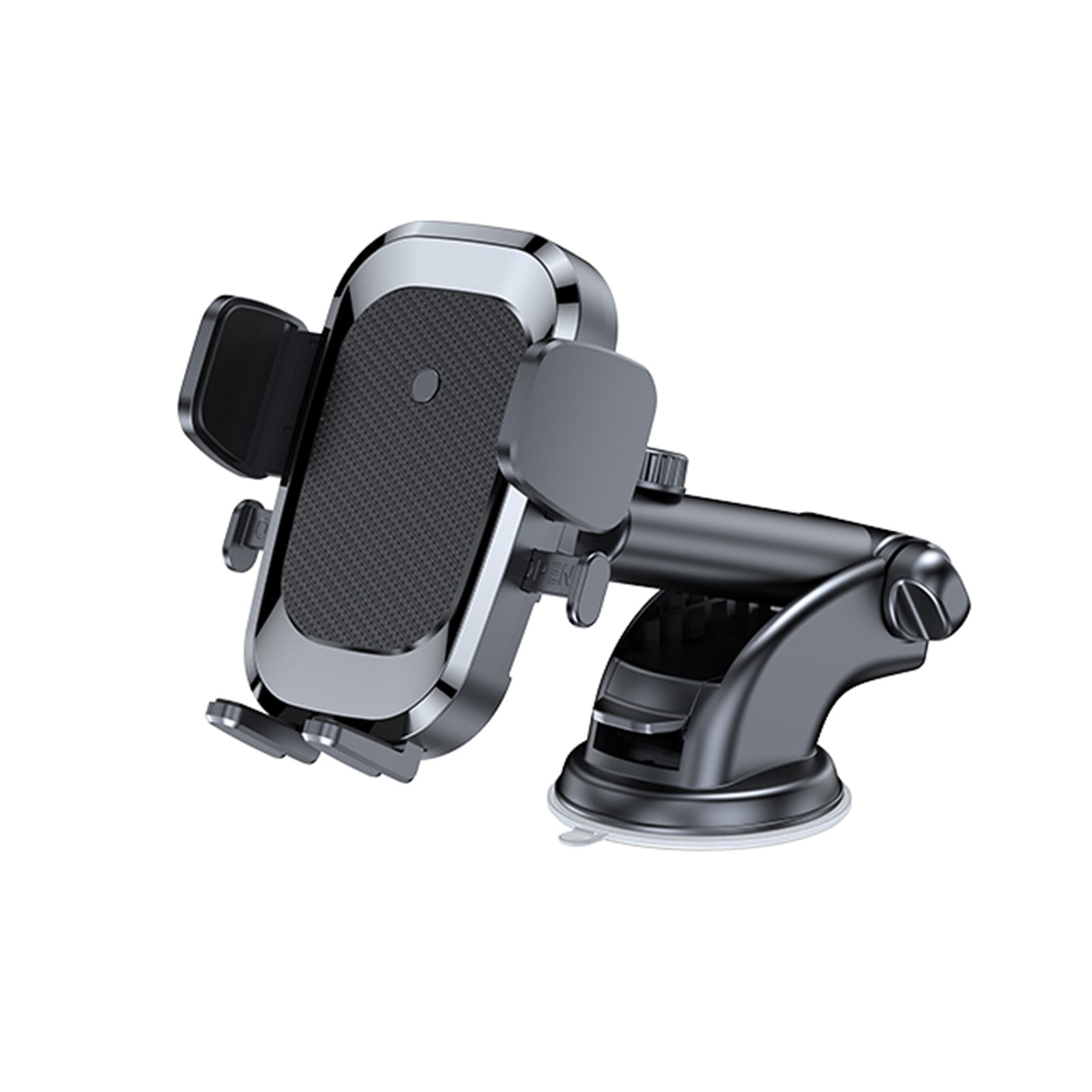 KQJQS Automatic Car Phone Holder with Full Angle Horizontal and Vertical Rotation, Adjustable