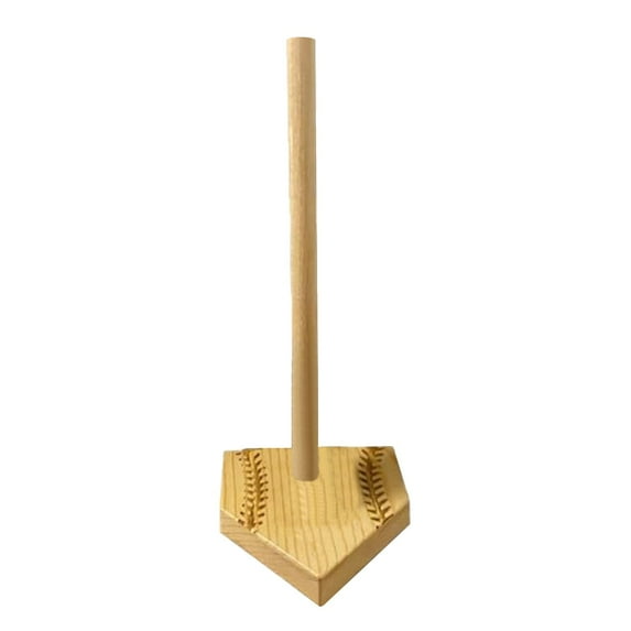 KQJQS Baseball Softball Homeplate Stacked Ring Display Holder, Custom Name Championship Ring Display Case, Wooden Ring Holder, Birthday Gifts for Kids, Grandpa, Dad