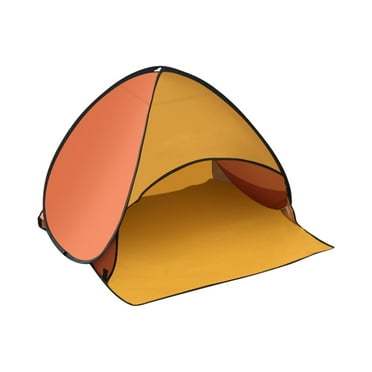 KQJQS Automatic Quick-Opening 19.29" x 30.71" Beach Head Tent, Yellow