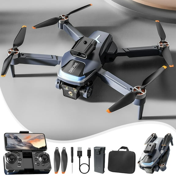 KQJQS Brushless Motor FPV Drone with ESC Camera | Foldable Under 250g Quadcopter w/ Altitude Hold, 360° Obstacle Avoidance & Complete Kit