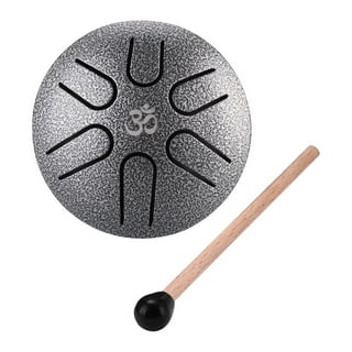  Steel Tongue Drum 11 Note 6 Inches D-Key Tank Drum Handpan Drum  Panda Drum Percussion Instrument for Meditation Entertainment Musical  Education Concert Mind Healing Yoga : Musical Instruments
