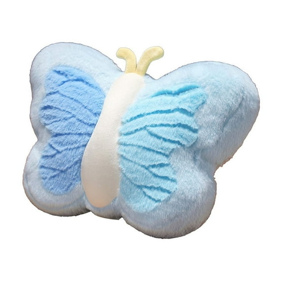KQJQS Butterfly Design Pillow - Decorative Cushion for Car, Office, Home, Bedroom - Soft, Breathable & Durable Nap Pillow with Backrest Support 
