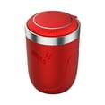 thumbnail image 1 of KQJQS Car Ashtray with Lid and LED Light - Portable Ashtray for Vehicles., 1 of 7