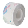 thumbnail image 1 of KQJQS Caulk Tape for Bathroom, Kitchen & Toilet - Self-Adhesive Waterproof Sealing Strip, 1.5in x 10.5ft Multicolor Rubber Tape for Tub, Sink, Countertops, and Corners, 1 of 6