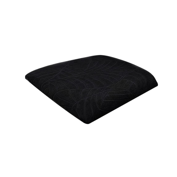 KQJQS Chair Seat Cover – Stretchable Office & Dining Chair Slipcover, Washable Fabric Protector, Stain-Resistant, Comfortable, Perfect for Home & Restaurant Black