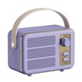 thumbnail image 1 of KQJQS Convenient Portable Mini Bluetooth Speaker - Retro Style, Ideal for Outdoors, 1 of 7