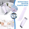 thumbnail image 1 of KQJQS Expandable Bathtub Storage Rack Tub Stand Tray Table Bathroom Storage Bag Stand, 1 of 3
