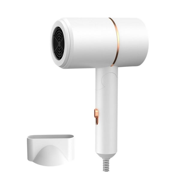 KQJQS Fast-Drying Hair Dryer, Foldable, with Storage Bag for Travel, Lightweight Portable Hairdryer for Women & Men, Negative Ionic Hair Blow Dryer