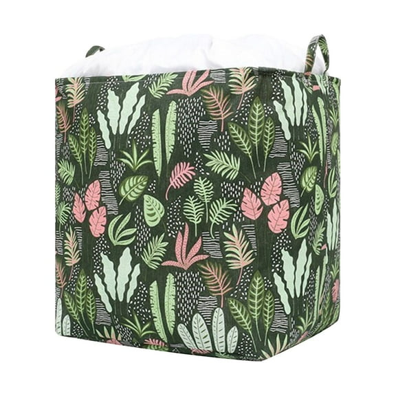 KQJQS Foldable Laundry Hamper with Handles Large Capacity, Drawstring Closure for Dirty Clothes in Bedroom