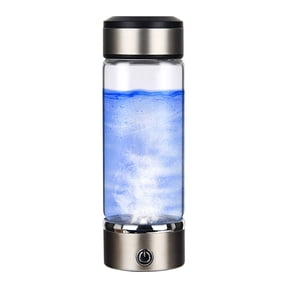 KQJQS Hydrogen-Enriched Water Bottle with Electrolysis and Oxygen Separation - 360ML
