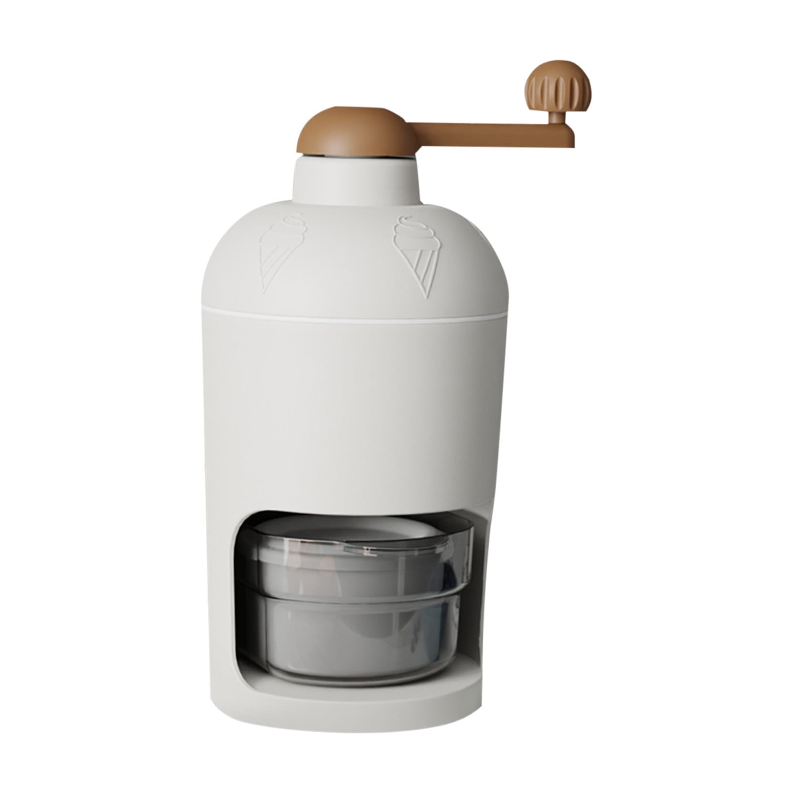 KQJQS Ice CrusherManual Rotary Ice CrusherSmall Manual Shaving Ice