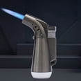 thumbnail image 1 of KQJQS Inflatable Windproof Jet Lighter Tea Kettle Curved High-Temperature Spray Gun Mini Welding Torch Cigar Lighter, 1 of 4