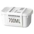 thumbnail image 1 of KQJQS Japanese Style Fresh-Keeping Container with Graduated Measurements for Refrigerated Vegetables, Meat, and Microwave Heating, 1 of 2
