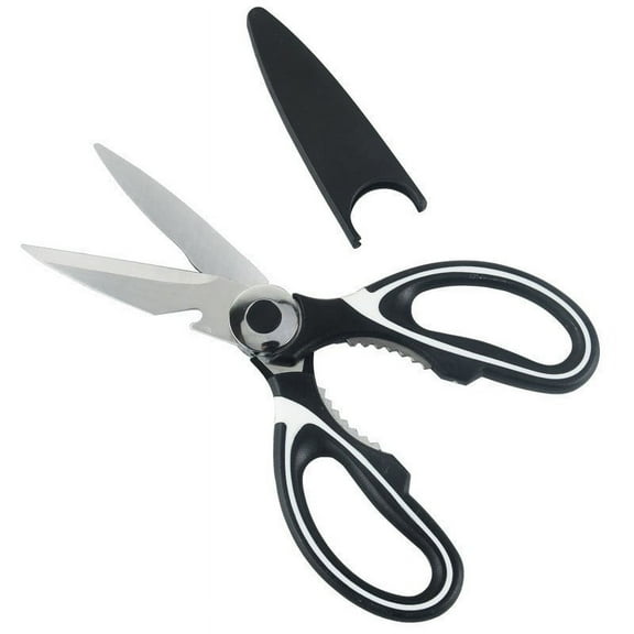 KQJQS Kitchen Scissors, Sharp Stainless Steel Kitchen Scissors, Versatile Heavy-duty Scissors Essential For Kitchen Small Tools