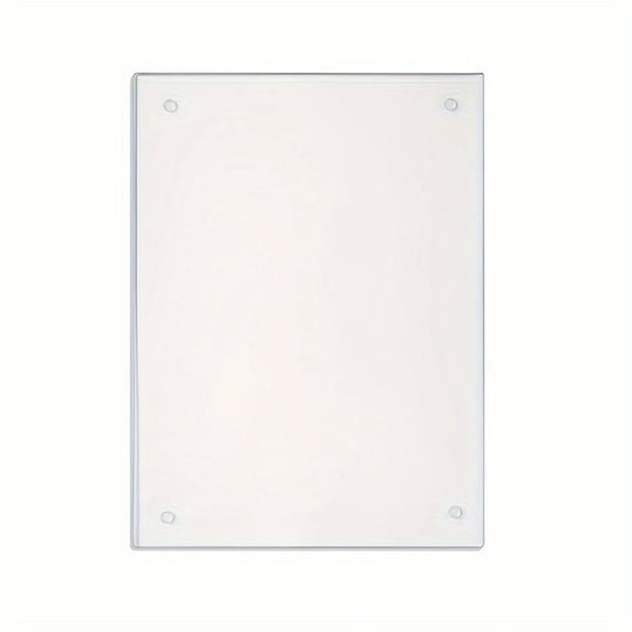 KQJQS Clear Acrylic Cutting Board - Non-Slip Large Kitchen Counter Cutting Board, Countertop Protector, Essential Apartment Kitchen Gadget Gift