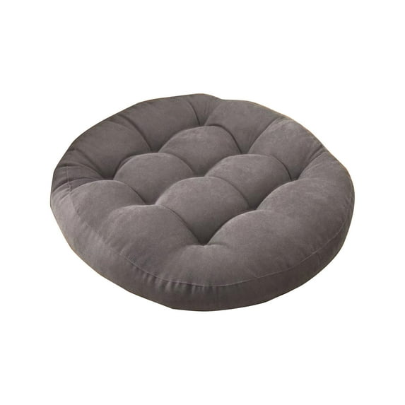 KQJQS Large Floor Pillow - Round Floor Cushion Seating for Adults & Kids, Tufted Thick Meditation Cushion for Yoga, Living Room, Tatami, and Outdoor Use