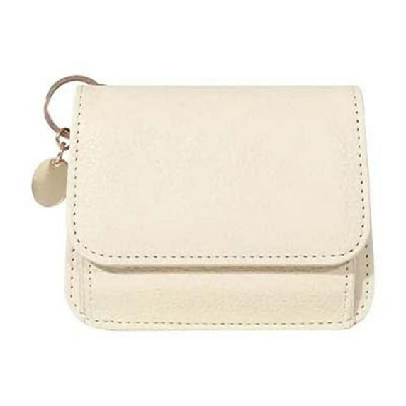 KQJQS Leather Coin Purse – Compact & Stylish Small Wallet for Coins, Cards & Cash – Elegant & Portable Design for Everyday Use & Travel