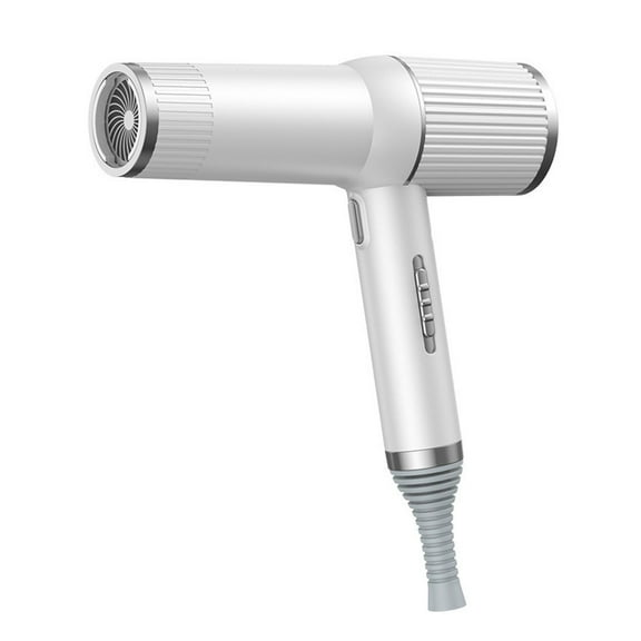 KQJQS Lightweight Travel Hairdryer for Normal and Curly Hair with Diffuser and Volume Styling Nozzle