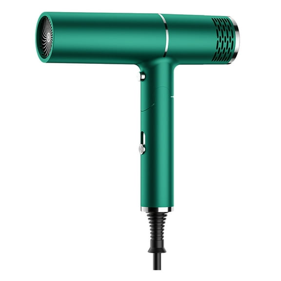 KQJQS Lightweight Travel Hairdryer for Normal and Curly Hair with Diffuser and Volume Styling Nozzle