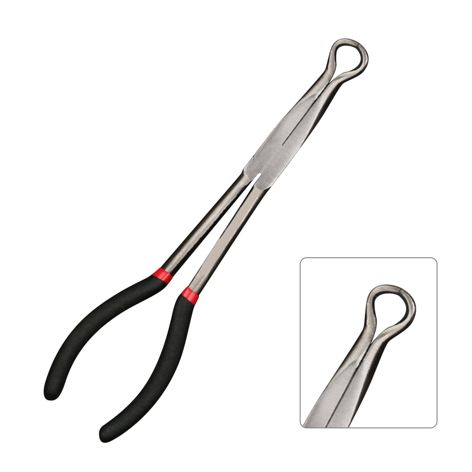 KQJQS Long Reach Duckbill Pliers Set Needle Nose Pliers, Wire Cutters
