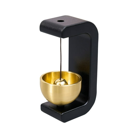 KQJQS Magnetic Shopkeepers Bell for Door Opening, Door Chime for Business When Entering, Wood Doorbell Wind Chimes for Refrigerator, Creative Gift for Housewarming