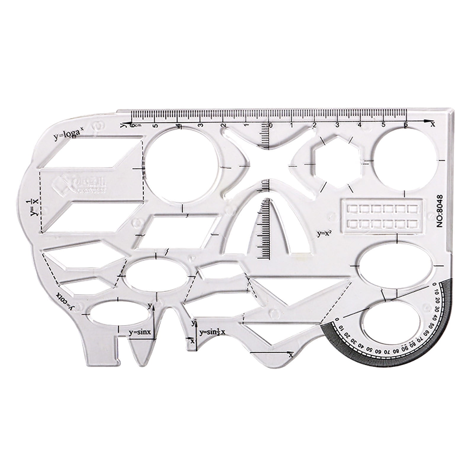 KQJQS Mathematical Geometry Drawing Tool, Multifunctional Stationery ...