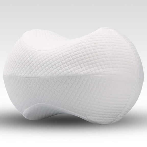KQJQS Memory Foam Knee Pillow for Leg, Back, Hip Support - Wedge Pad