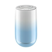 KQJQS Mini Bluetooth Speaker with Gradual Color Changing, Card Slot, Outdoor Portable Subwoofer, and Built-in FM Radio
