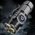 thumbnail image 1 of KQJQS Mini Flashlight 2550 Lumens Rechargeable USB C Fast Charging, Small Flashlights High Lumens 5 Modes, Pocket Flashlighs with Clip, Magnetic Flashlight for Camping, Hiking, Torch,Emergency, 1 of 7