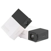KQJQS Mini Portable HD LED Projector - 1080P Home Cinema with USB, HDMI, AV, and SD Support