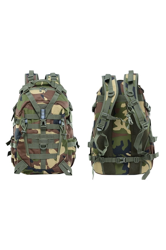 Multi-Functional Camouflage Backpack for Hiking and Climbing, with High Capacity and Water Resistance