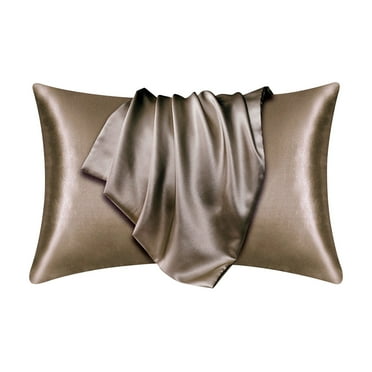 KQJQS Natural Mulberry Silk Pillowcase for Hair and Skin Standard Size 20"X 26" with Hidden Zipper Soft Breathable Smooth Cooling Covers for Sleeping