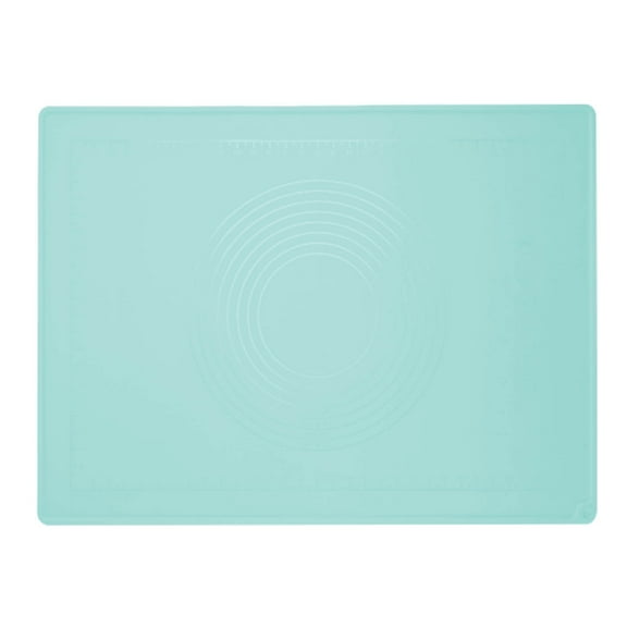 KQJQS Non-Slip Silicone Kneading Pad - Cutting Board with Integrated Imprinting Scale, Non-Stick Surface for DIY Baking