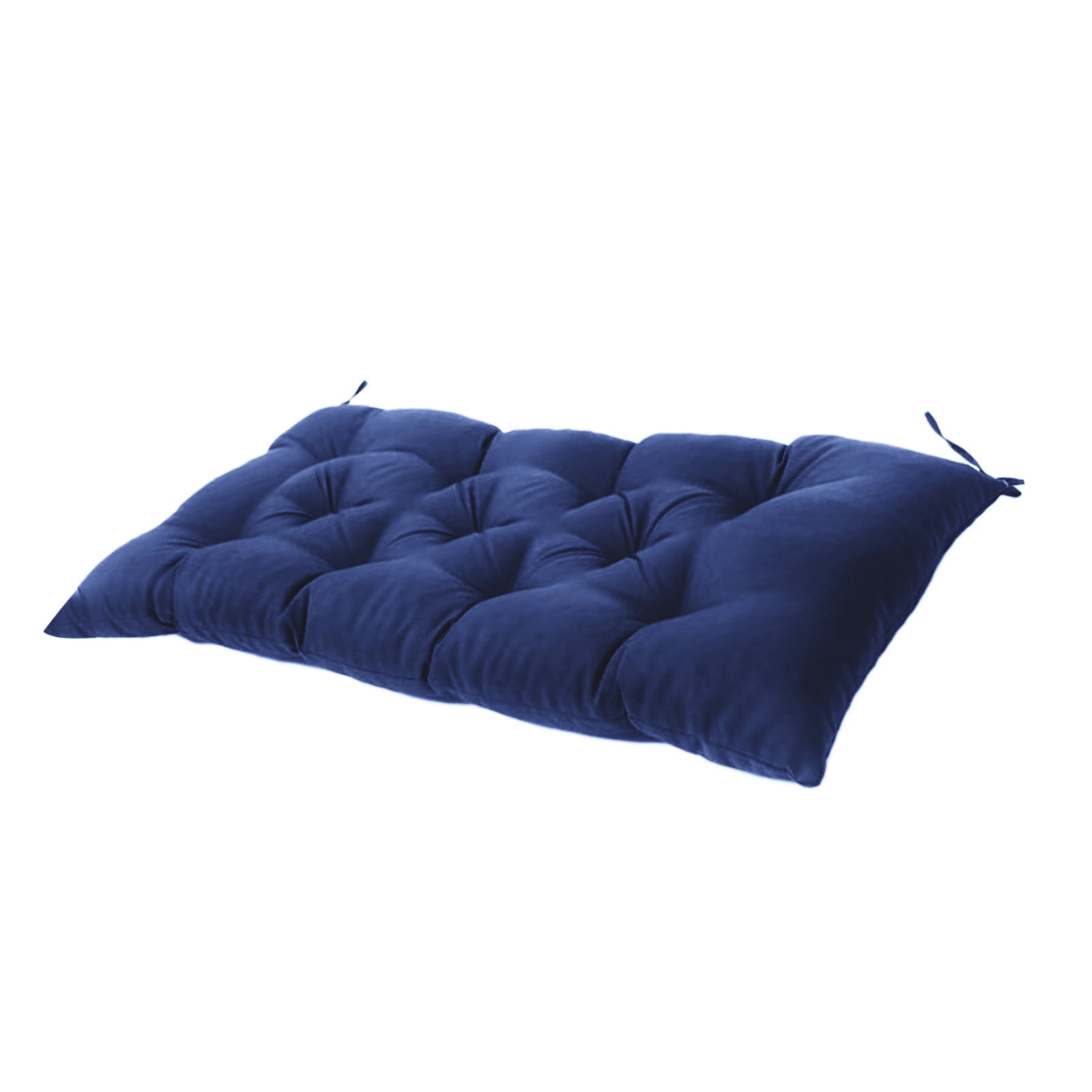 KQJQS Outdoor Bench Cushion for Patio Furniture, Waterproof Tufted Overstuffed Porch Swing Cushions, Memory Foam Loveseat Cushion, 19.6" x 39.3"