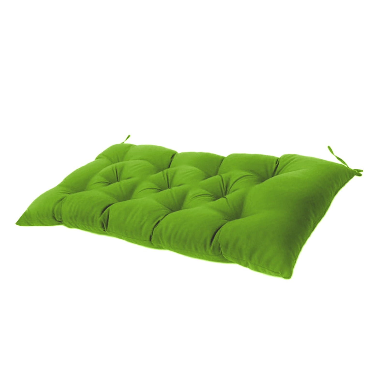 KQJQS Outdoor Bench Cushion for Patio Furniture, Waterproof Tufted Overstuffed Porch Swing Cushions, Memory Foam Loveseat Cushion, 19.6" x 39.3"