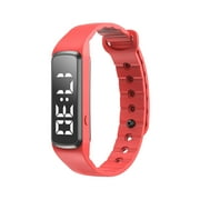 KQJQS Outdoor Sports Multifunctional Bracelet Vibration Alarm Clock Reminder 24 Hours Pedometer Sports Bracelet