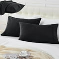 thumbnail image 1 of KQJQS Pillow Case Standard Size – Polyester Cooling Pillowcase, Breathable, Soft and Wrinkle-Free Single Pillow Cover with Envelope Closure, 1 Pillowcase, 20x26 Inches, 1 of 6