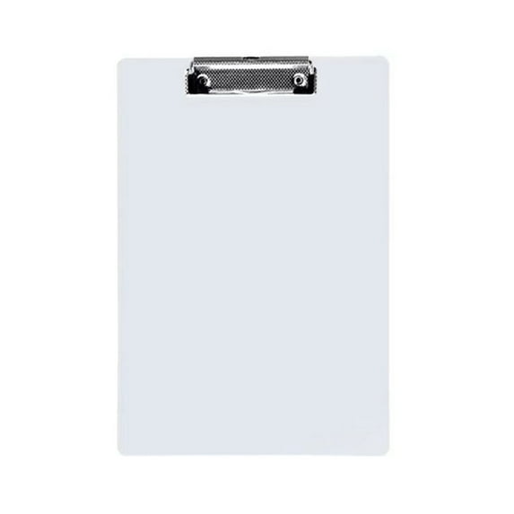 KQJQS Plastic 8.5 x12 Clipboards, Clear A4 Clipboard Letter Size for Nurses, Students, Teacher, Office and School, Clip Board with Pen Holder and Low Profile Clip