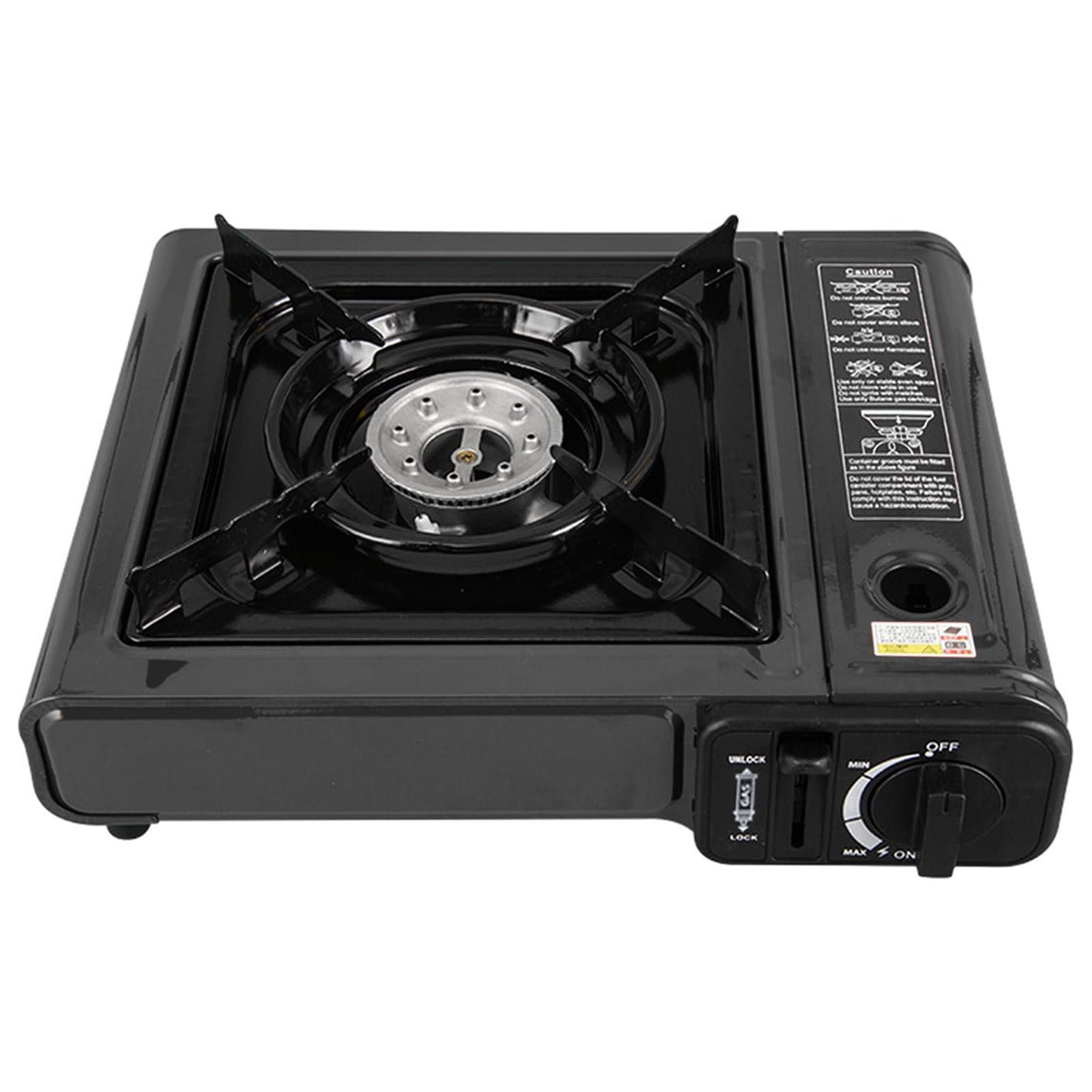 Camp Stove Windshield 9 Plates Stove Windscreen Folding Aluminum Camping  Burner - Walmart.com