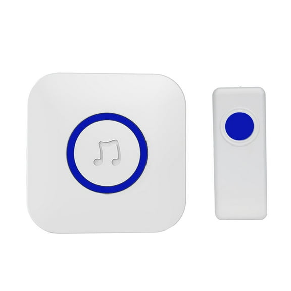 KQJQS Portable Long-Range Elderly Call Button Extended Battery Life Electronic Wireless Remote Control Doorbell Wall-Penetrating and Waterproof Caregiver Alert System